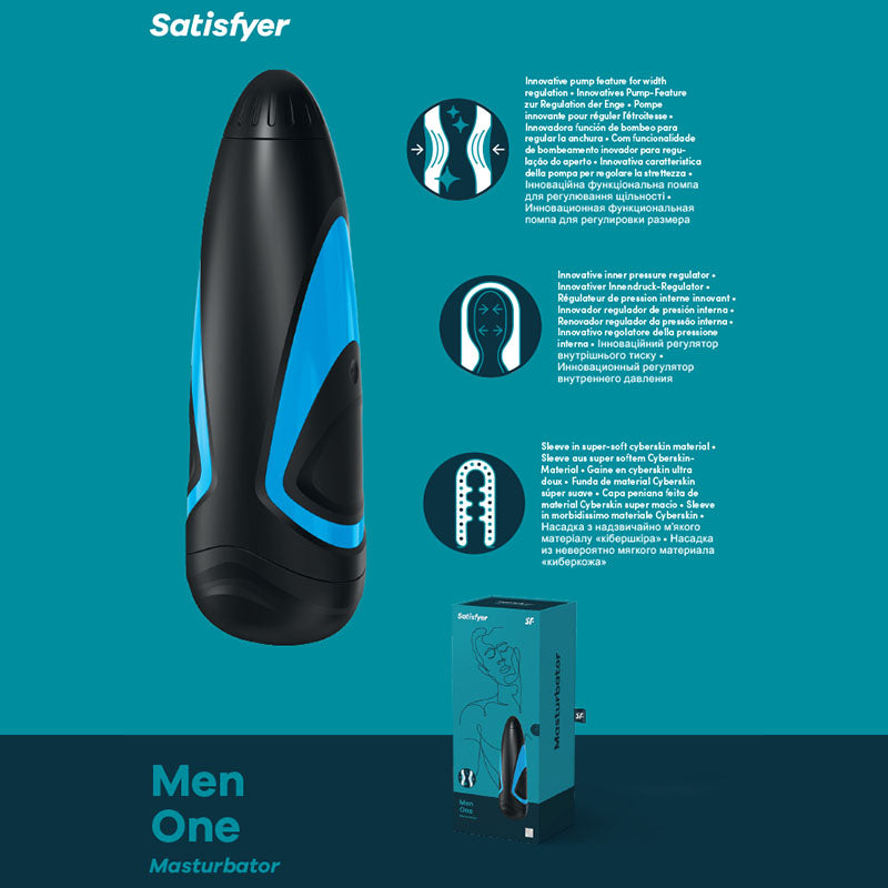 Satisfyer Men One Satisfyer Vibrant Vibes Australia Quality Sex Toys Great Prices