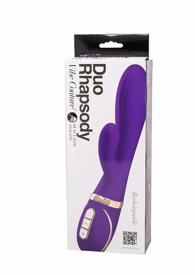 Vibe Couture Duo Rhapsody Purple - Vibrant Vibes Australia - Quality Sex Toys - Great Prices - Sex Toys Australia