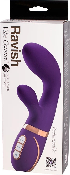 Vibe Couture Ravish Purple - Vibrant Vibes Australia - Quality Sex Toys - Great Prices - Sex Toys Australia