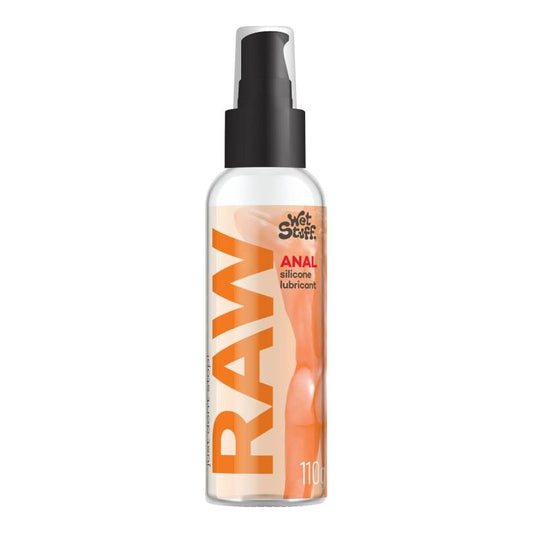 Wet Stuff Raw Anal Silicone Lubricant Pump Top 110g - Vibrant Vibes Australia - Quality Sex Toys - Great Prices - Sex Toys Australia