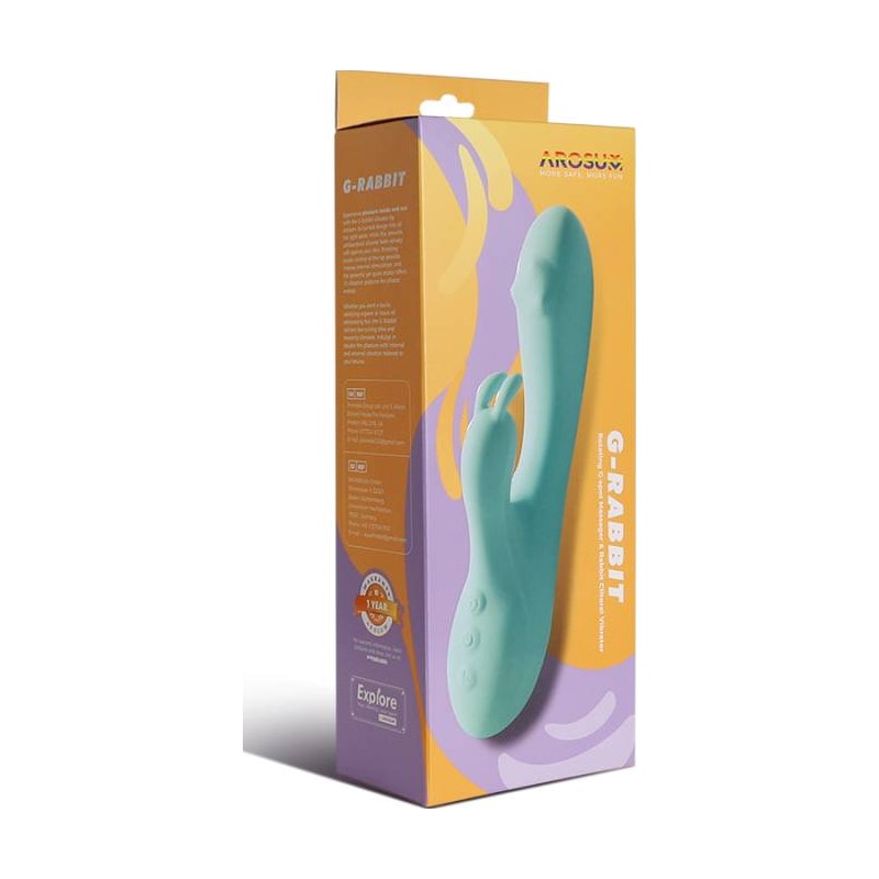 G-Rabbit Rotating G-Spot and Clitoral Vibrator - Vibrant Vibes Australia - Quality Sex Toys - Great Prices - Sex Toys Australia