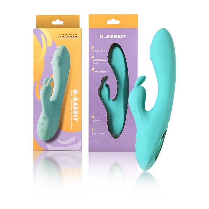 G-Rabbit Rotating G-Spot and Clitoral Vibrator - Vibrant Vibes Australia - Quality Sex Toys - Great Prices - Sex Toys Australia