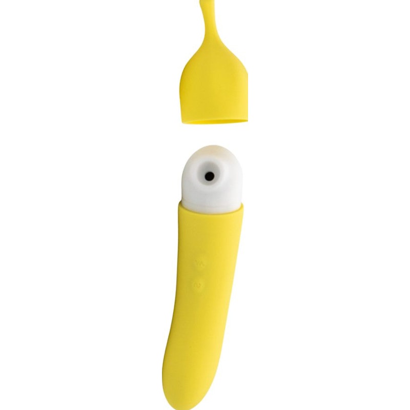 Banana Cream Air Pulse G-Spot Vibrator - Vibrant Vibes Australia - Quality Sex Toys - Great Prices - Sex Toys Australia