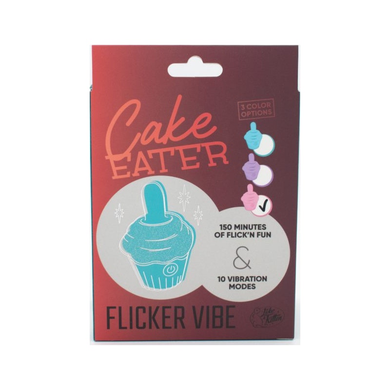 Cake Eater Clit Flicker Stimulator Pink - Vibrant Vibes Australia - Quality Sex Toys - Great Prices - Sex Toys Australia