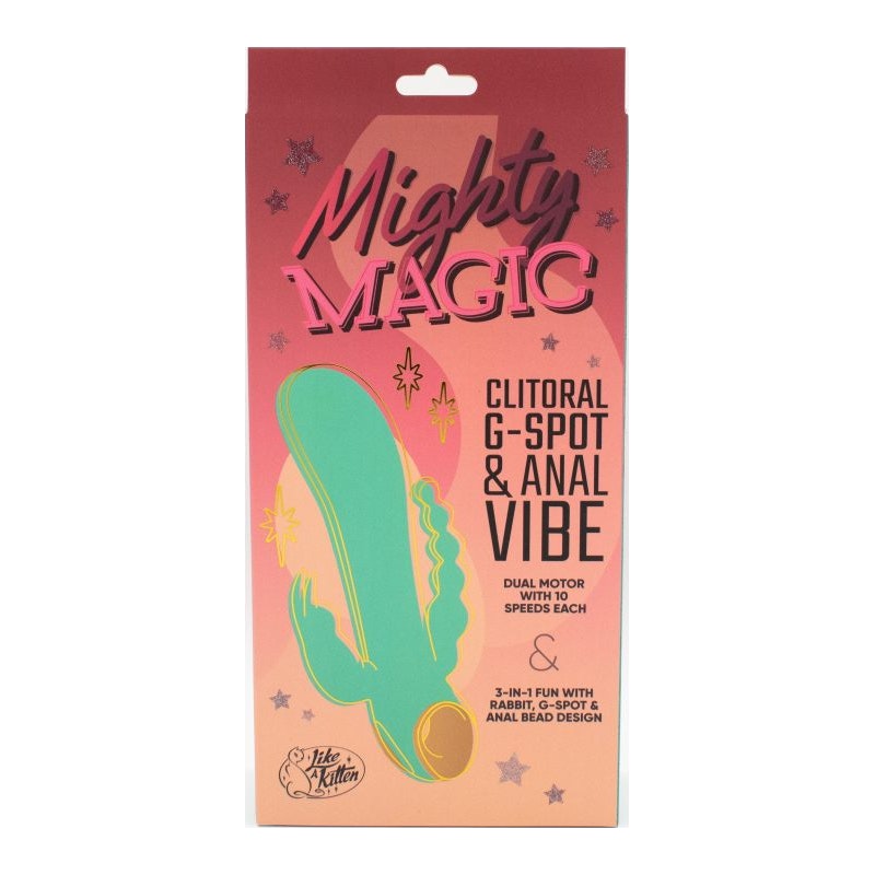 Mighty Magic Clit, G-Spot & Anal Vibrator - Vibrant Vibes Australia - Quality Sex Toys - Great Prices - Sex Toys Australia