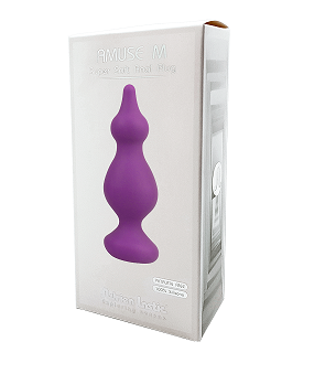 Adrien Lastic Amuse Purple Silicone Plug - M