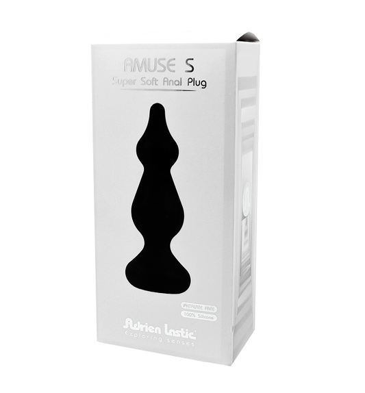 Adrien Lastic Amuse Black Silicone Plug - S