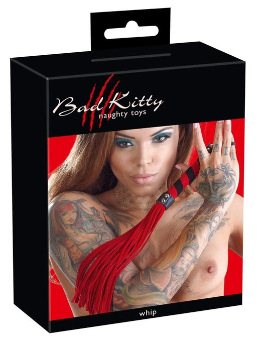 Bad Kitty Flogger Red - Vibrant Vibes Australia - Quality Sex Toys - Great Prices - Sex Toys Australia