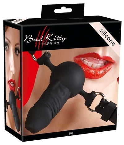 Bad Kitty Silicone Gag Ball - Vibrant Vibes Australia - Quality Sex Toys - Great Prices - Sex Toys Australia