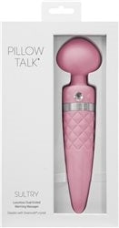 Pillow Talk Sultry Rotating Wand Pink - Vibrant Vibes Australia - Quality Sex Toys - Great Prices - Sex Toys Australia