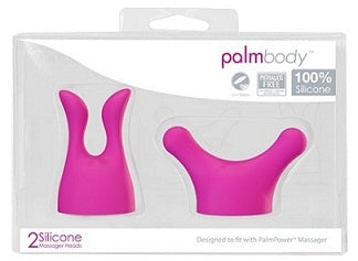 Palm Power Accessory - Palm Body 2 Silicone Heads - Vibrant Vibes Australia - Quality Sex Toys - Great Prices - Sex Toys Australia