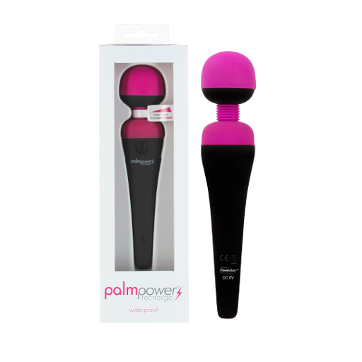 Palm Power Recharge Massager - USB Rechargeable - Pink