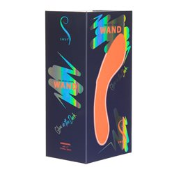 Swan The Mini Swan Wand - Orange Glow In The Dark - Vibrant Vibes Australia - Quality Sex Toys - Great Prices - Sex Toys Australia