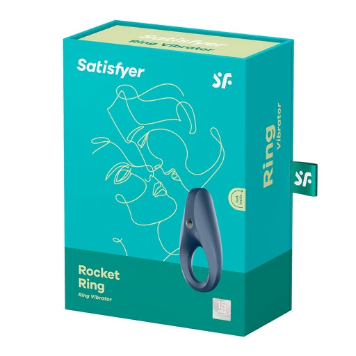 Satisfyer Rocket Ring - blue - Vibrant Vibes Australia - Quality Sex Toys - Great Prices - Sex Toys Australia