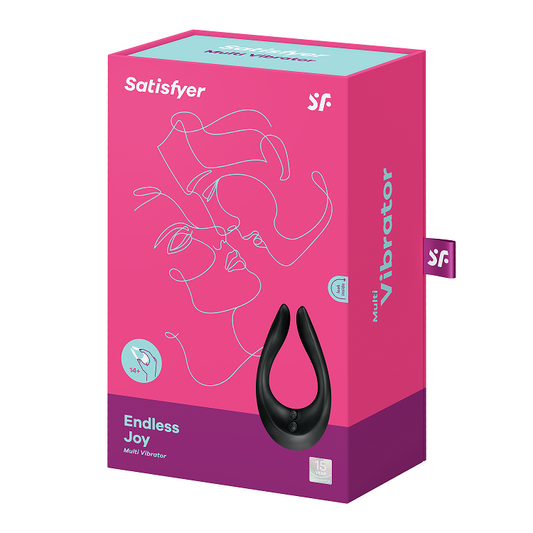 Satisfyer Endless Joy - Black - Vibrant Vibes Australia - Quality Sex Toys - Great Prices - Sex Toys Australia