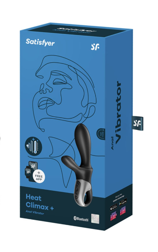 Satisfyer Heat Climax+ Warming Anal Vibrator With App - Vibrant Vibes Australia - Quality Sex Toys - Great Prices - Sex Toys Australia