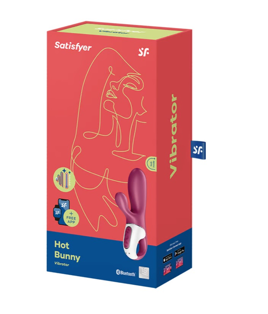 Satisfyer Hot Bunny Connect App - Vibrant Vibes Australia - Quality Sex Toys - Great Prices - Sex Toys Australia