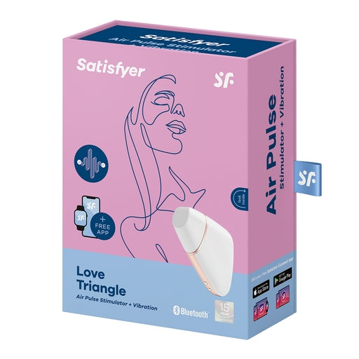 Satisfyer Love Triangle white - Vibrant Vibes Australia - Quality Sex Toys - Great Prices - Sex Toys Australia