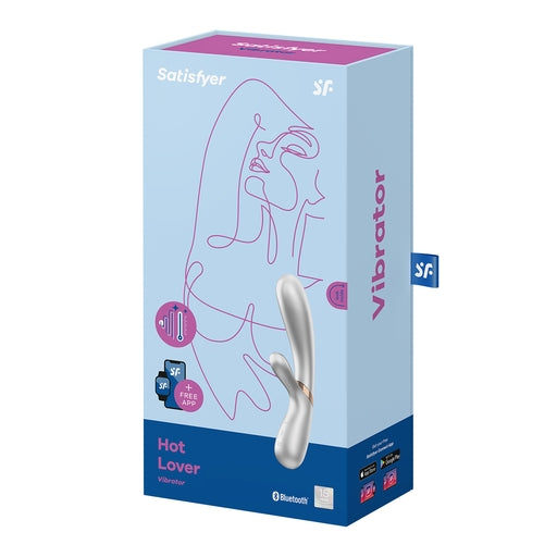 Satisfyer Hot Lover Silver - Vibrant Vibes Australia - Quality Sex Toys - Great Prices - Sex Toys Australia