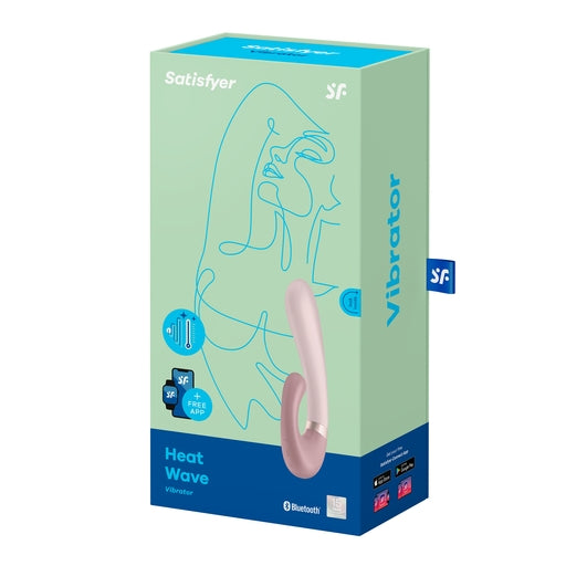 Satisfyer Heat Wave Connect App Mauve - Vibrant Vibes Australia - Quality Sex Toys - Great Prices - Sex Toys Australia