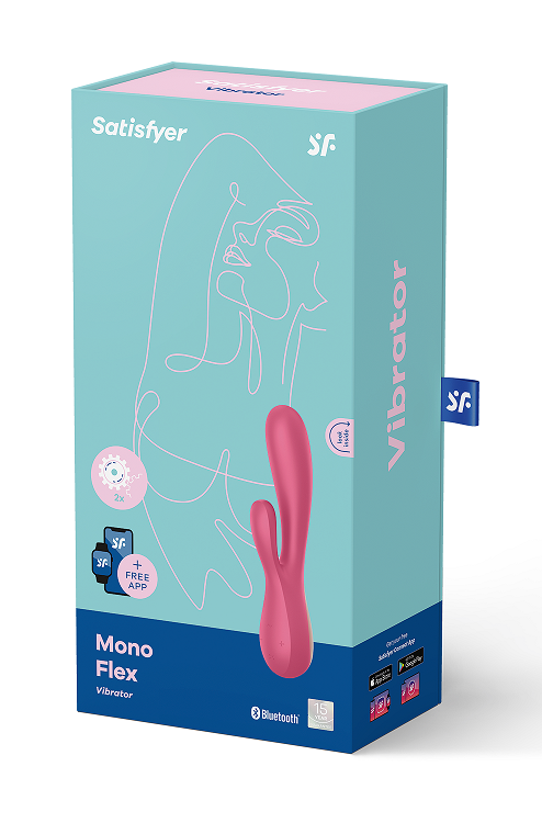 Satisfyer Mono Flex - Red - Vibrant Vibes Australia - Quality Sex Toys - Great Prices - Sex Toys Australia