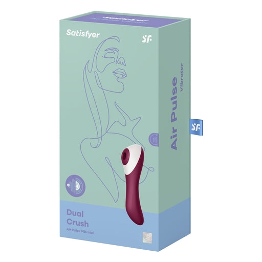 Satisfyer Dual Crush - Vibrant Vibes Australia - Quality Sex Toys - Great Prices - Sex Toys Australia