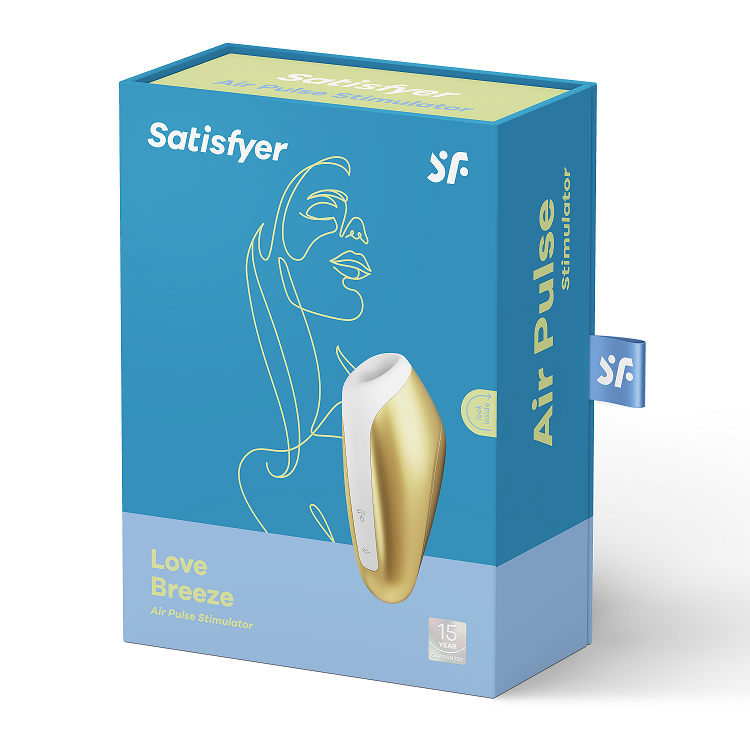 Satisfyer Love Breeze Yellow - Vibrant Vibes Australia - Quality Sex Toys - Great Prices - Sex Toys Australia