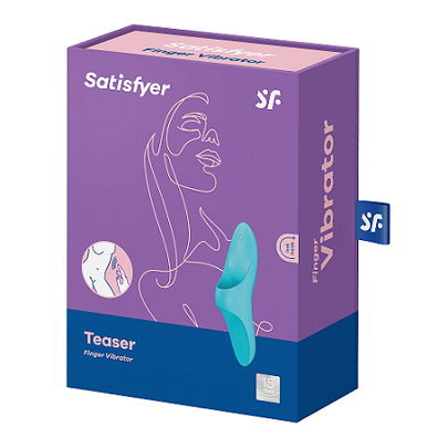 Satisfyer Teaser Light Blue - Vibrant Vibes Australia - Quality Sex Toys - Great Prices - Sex Toys Australia