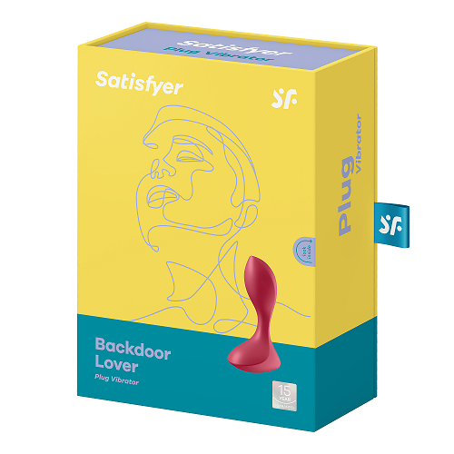 Satisfyer Backdoor Lover Red - Vibrant Vibes Australia - Quality Sex Toys - Great Prices - Sex Toys Australia