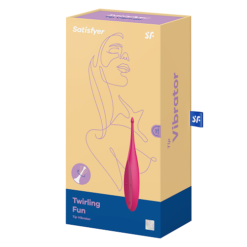 Satisfyer Twirling Fun Magenta - Vibrant Vibes Australia - Quality Sex Toys - Great Prices - Sex Toys Australia