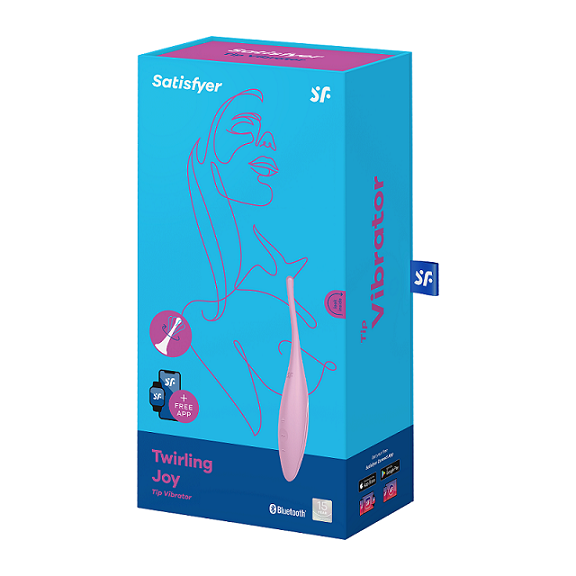 Satisfyer Twirling Joy Pink - Vibrant Vibes Australia - Quality Sex Toys - Great Prices - Sex Toys Australia