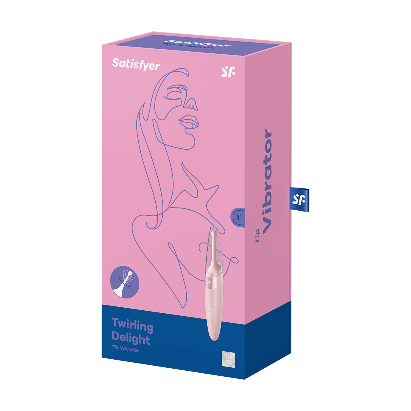 Satisfyer Twirling Delight Rose - Vibrant Vibes Australia - Quality Sex Toys - Great Prices - Sex Toys Australia