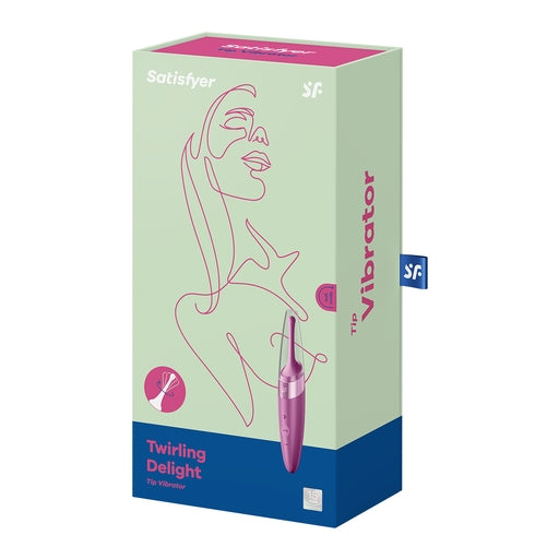 Satisfyer Twirling Delight Berry - Vibrant Vibes Australia - Quality Sex Toys - Great Prices - Sex Toys Australia