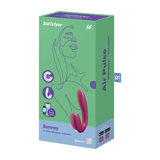 Satisfyer Sunray berry - Vibrant Vibes Australia - Quality Sex Toys - Great Prices - Sex Toys Australia