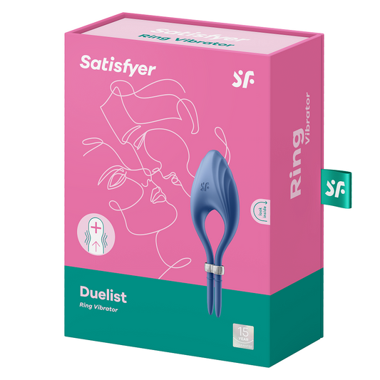 Satisfyer Duelist- blue - Vibrant Vibes Australia - Quality Sex Toys - Great Prices - Sex Toys Australia