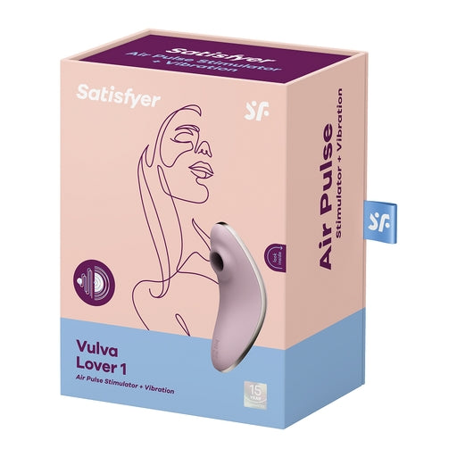 Satisfyer Vulva Lover 1 violet - Vibrant Vibes Australia - Quality Sex Toys - Great Prices - Sex Toys Australia