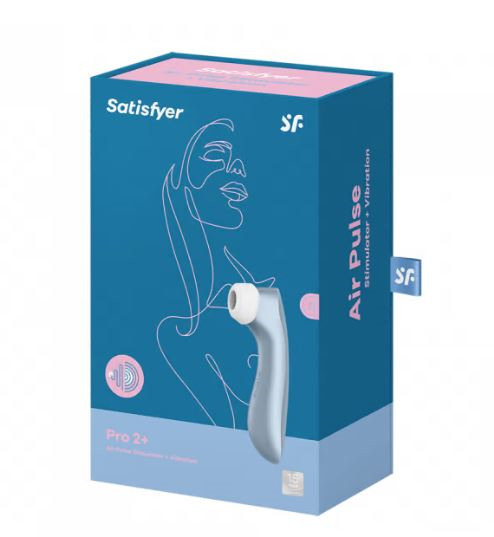 Satisfyer Pro 2+ blue - Vibrant Vibes Australia - Quality Sex Toys - Great Prices - Sex Toys Australia