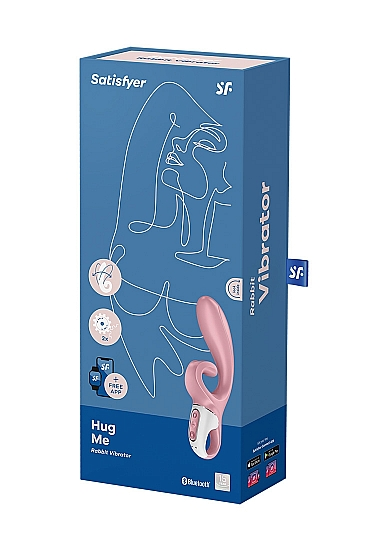 Satisfyer Hug Me- Pink - Vibrant Vibes Australia - Quality Sex Toys - Great Prices - Sex Toys Australia