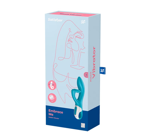 Satisfyer Embrace me - turquoise - Vibrant Vibes Australia - Quality Sex Toys - Great Prices - Sex Toys Australia