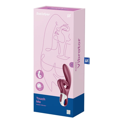 Satisfyer Touch me - Red - Vibrant Vibes Australia - Quality Sex Toys - Great Prices - Sex Toys Australia