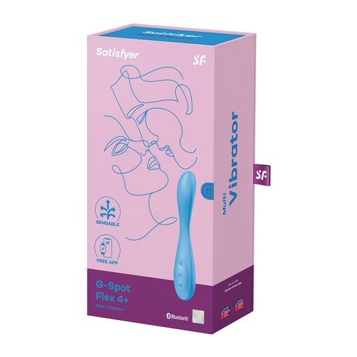 Satisfyer G-Spot Flex 4+ Blue - Vibrant Vibes Australia - Quality Sex Toys - Great Prices - Sex Toys Australia