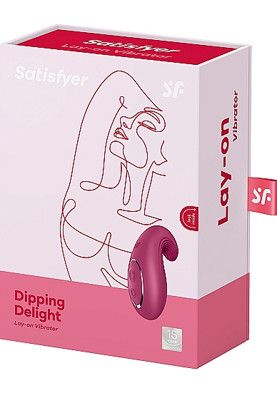 Satisfyer Dipping Delight berry - Vibrant Vibes Australia - Quality Sex Toys - Great Prices - Sex Toys Australia