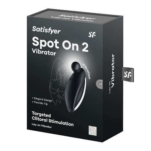 SATISFYER Spot On 2 black - Vibrant Vibes Australia - Quality Sex Toys - Great Prices - Sex Toys Australia