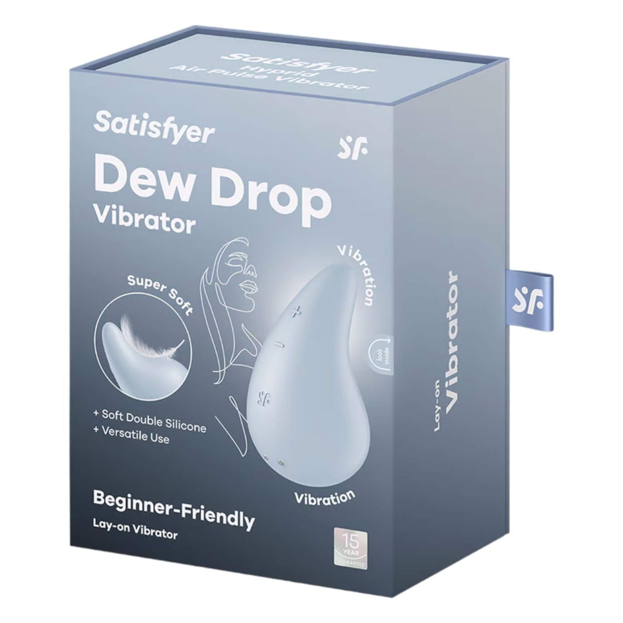 Satisfyer Dew Drop Blue - Vibrant Vibes Australia - Quality Sex Toys - Great Prices - Sex Toys Australia