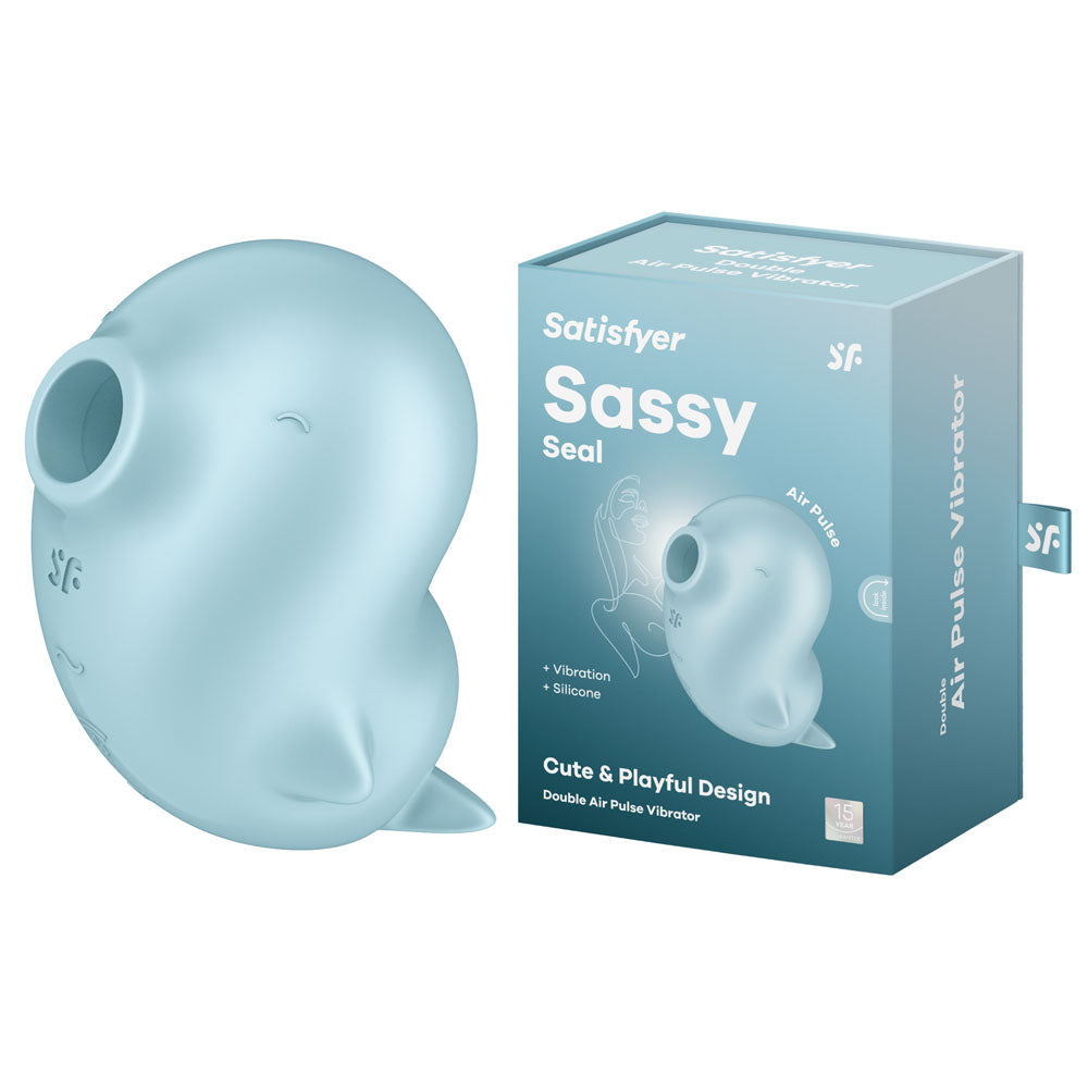 Satisfyer Sassy Seal - Vibrant Vibes Australia - Quality Sex Toys - Great Prices - Sex Toys Australia