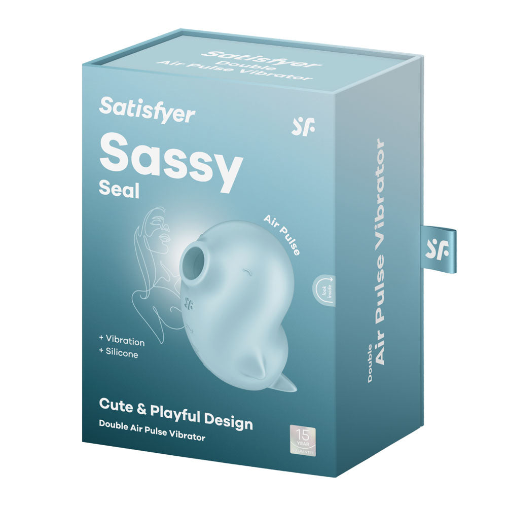 Satisfyer Sassy Seal - Vibrant Vibes Australia - Quality Sex Toys - Great Prices - Sex Toys Australia