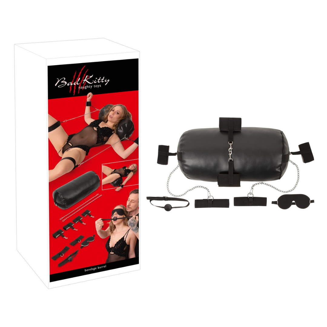 Bad Kitty bondage barrel - Vibrant Vibes Australia - Quality Sex Toys - Great Prices - Sex Toys Australia