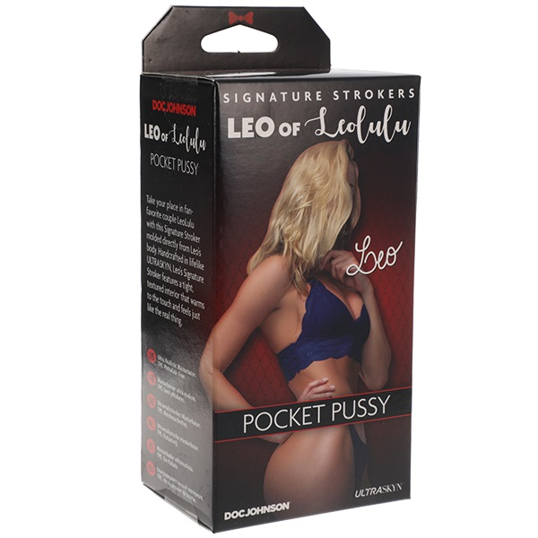 Signature Strokers - LEO of Leolulu ULTRASKYN Pocket Pussy - Vibrant Vibes Australia - Quality Sex Toys - Great Prices - Sex Toys Australia