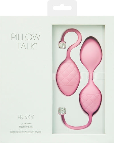 Pillow Talk Frisky Kegal Excerciser Pink - Vibrant Vibes Australia - Quality Sex Toys - Great Prices - Sex Toys Australia