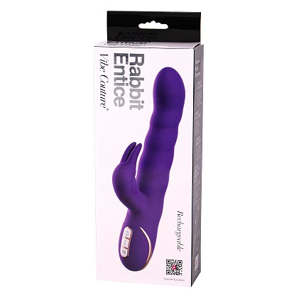 Vibe Couture Rabbit Entice Purple - Vibrant Vibes Australia - Quality Sex Toys - Great Prices - Sex Toys Australia